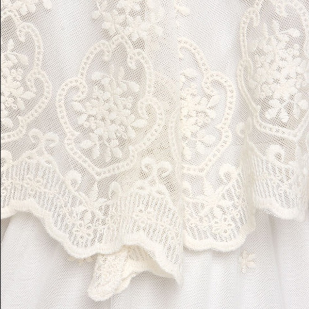 Stand in Awe Cream and Ivory Lace Maxi Dress - Picture 7 of 14